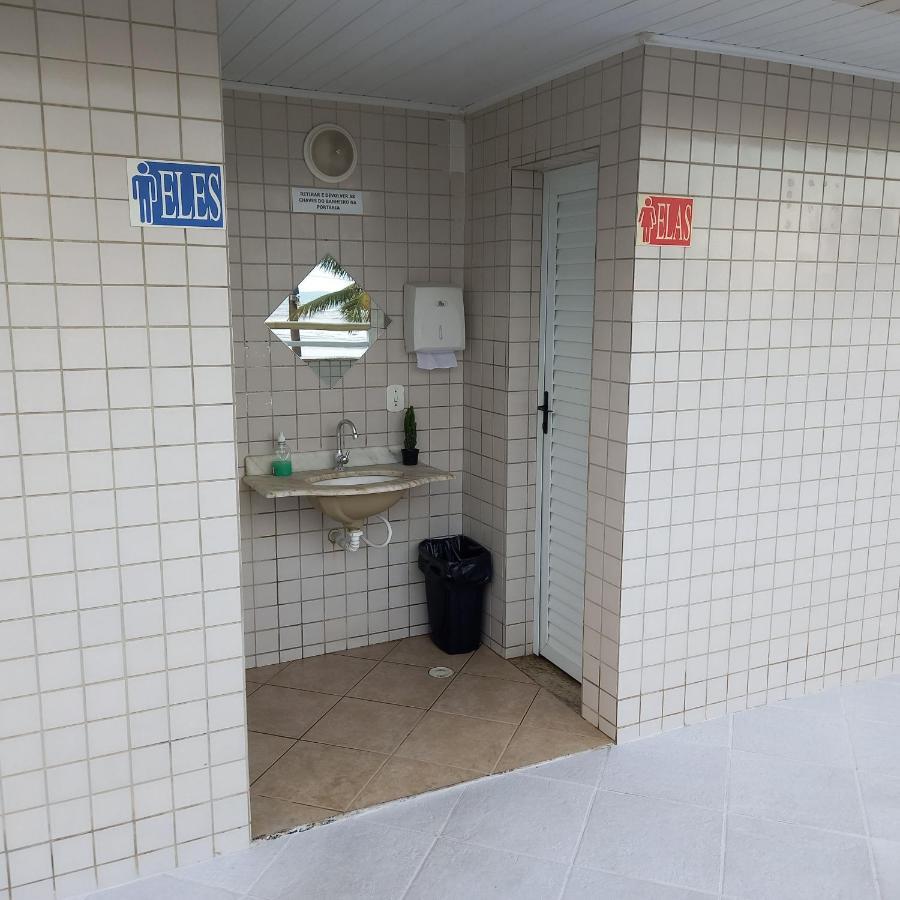 Otimo Apartamento Condominio Frente A Praia Монгагуа Экстерьер фото